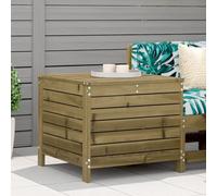 Owoxanthellate Divano da giardino Element 62 x 63,5 x 53,5 cm, in legno di pino impregnato in autoclave, design modulare, resistente alle intemperie, per giardino, balcone, terrazzo...