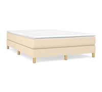Owoxanthellate Letto a molle, 140 x 190 cm, con materasso e topper, con molle insacchettate, pronto per il sonno per camera da letto e camera degli ospiti