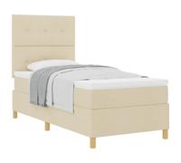 Owoxanthellate Letto a molle, 90 x 200 cm, con materasso e rete a doghe, design moderno, in pino robusto, ideale per camera singola