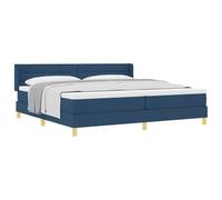 Owoxanthellate Letto a molle con materasso e testiera, 200 x 200 cm | Schienale regolabile in due posizioni e imbottitura traspirante per notti riposanti in elegante camera da letto.