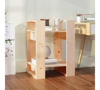 Owoxanthellate Libreria in pino massiccio, 41 x 35 x 57 cm, senza parete posteriore, robusto, piccolo divisorio per Living Room, corridoio, ufficio