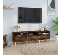 Owoxanthellate Mobile TV 150 × 30 × 44,5 cm, in legno ed eucalipto, con spazio per TV e media