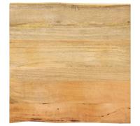 Owoxanthellate Pannello di ricambio in legno di mango, 60 × 60 × 2,5 cm, con bordo dell'albero, per scrivere, disegnare, conferenze, bricolage, tavolo da pittura o tavolo pieghevole