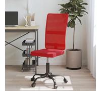 Owoxanthellate Sedia da ufficio, colore rosso vinaccia, regolabile in altezza, ergonomica, con rete traspirante, 59 x 61 x 94 - 103 cm, per casa, ufficio, gioco