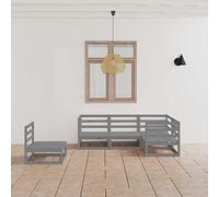 Owoxanthellate Set da giardino da 70 x 70 x 67 cm, in legno di pino massiccio, resistente alle intemperie, modulare, balcone, terrazza, per piccoli giardini o giardini d'inverno