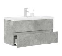 Owoxanthellate Set di mobili da bagno, 90 × 38,5 × 45 cm, con lavabo 91 × 39 × 18 cm, montaggio a parete