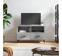 Owoxanthellate Sonoma - Mobile basso per TV, 80 x 36 x 50 cm, in legno con gambe in ferro, design moderno, cassetti spaziosi per Living Room Entertainment Center
