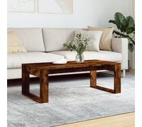 Owoxanthellate Tavolino da salotto con incenso, 102 x 50 x 35 cm, in legno dal design moderno, robusto e facile da pulire, piccolo tavolino per soggiorno, camera da letto e corridoio