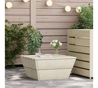 Owoxanthellate Tavolo da giardino 60 x 60 x 30 cm, in legno di abete impregnato, design modulare, robusto tavolo da esterno per balcone, terrazza o piccolo giardino d'inverno, salvaspazio e impilabile