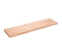 Owoxanthellate Tavolo pieghevole in legno massello rovere marrone chiaro, 180 x 50 x 6 cm, regolabile in altezza, per scrivania, casa, ufficio, gaming, cucina
