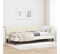Owoxanthellate Telaio per letto ad angolo, in velluto, 90 x 200 cm, con rete a doghe, design moderno, robusto, durevole come divano letto e letto per gli ospiti, per camera da letto, soggiorno