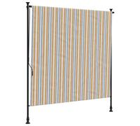 Owoxanthellate Tenda avvolgibile per esterni, 200 x 270 cm, verticale, con manovella, estensibile e protezione solare per balcone, terrazza e giardino, telaio in acciaio, antracite