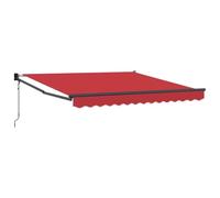 Owoxanthellate Tenda da sole retrattile, 350 x 250 cm, in poliestere e alluminio, telecomando e design moderno, adatta per balcone, terrazza e giardino