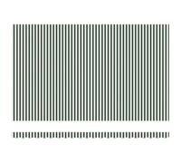 Owoxanthellate Tenda da sole verde e bianco, 500 x 300 x 165 cm, con braccio articolato, in alluminio e poliestere, per terrazza, giardino e balcone, tenda da sole retrattile con meccanismo