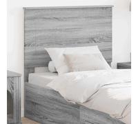 Owoxanthellate Testiera grigia Sonoma 83 x 7 x 100 cm in robusto legno con linee moderne, durevole e salvaspazio per camera da letto, camera dei ragazzi e camera degli ospiti