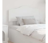 Owoxanthellate Testiera in legno bianco, 83 x 3 x 100 cm, design moderno per camera da letto, robusta e facile da pulire, facile da montare, per letto 80 cm e variante Boxspring