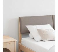 Owoxanthellate Testiera per letto, 150 cm, colore: tortora e pino imbottito