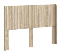Owoxanthellate Testiera per letto da 160 x 100 cm, in legno, moderna testiera con doghe verticali, per camera da letto e letto degli ospiti, elegante testiera per il montaggio sul telaio del letto
