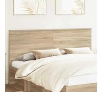 Owoxanthellate Testiera Sonoma Rovere 180 x 100 cm Materiale Legno Moderno Letto Testiera con Linee Chiare, per camera da letto, camera dei ragazzi e camera degli ospiti