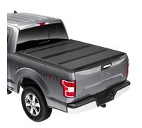 OWPBZ Copertura for cassone pieghevole a tre ante compatibile con Ford F-150 Tundra compatibile con Hilux Ram 1500 2013-2024 Ranger Navara Copertura rigida pieghevole for cassone di pick-up