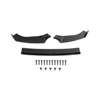 OWPBZ Kit di protezione for spoiler paraurti anteriore compatibile con VW Golf MK7/7.5 GTI R GTD in fibra di carbonio segmentata.(Gloss Black)