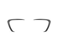 OWPBZ Spoiler for presa d'aria paraurti anteriore compatibile con VW UP 2011 2012 2013 2014 2015 Griglia a lama antivento Modifica esterna Adesivo for carrozzeria Facile da installare(Carbon Look)