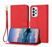 OWSIHNZBF Custodia a Portafoglio Compatibile con Samsung Galaxy A72 4G/5G Donne e Uomini, Cover in Pelle Flip Porta Carte di Credito, for Telefono Guscio Interno in TPU Antiurto Cavalletto(K?RM?z?)