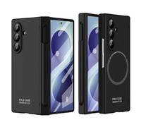 OWSIHNZBF Magnetic Case for Samsung Galaxy Z Fold 8 Ultra Hinge W S Pen | Built-in Screen Protector Shockproof Case Hinge ,Full-Body Shockproof Protective Case Wireless Charging(Siyah)