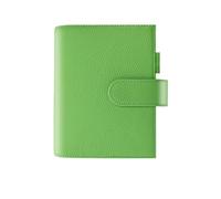 Ox Knight Copertina per notebook in vera pelle, formato A6, deluxe, adatta per Hobonichi Techo, Stalogy, Midori MD Planner e molto altro ancora, con passante per penna, slot per schede, tasca