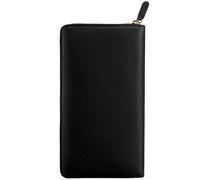 Ox Knight Custodia in pelle con cerniera per Hobonichi Weeks/Weeks Mega - con passante per penna, scomparti per carte di credito e tasca posteriore, nero, settimane, custodia in pelle con cerniera per