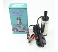 OX Micro Pompa ø38mm 12v TRAVASO Olio GASOLIO Acqua Auto Diesel ELETTRICA