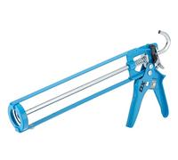 OX Pro Skeleton Caulk Gun 400 ml - Rapporto di spinta 10: 1, interruttore antigoccia e antigoccia, telaio leggero, taglierina per becco integrato e punzone di tenuta, grilletto ergonomico - per