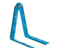 OX Pro Tuff - Righello pieghevole in plastica ABS, colore ciano, per falegnami