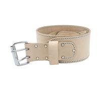 OX TOOLS Pro - Cintura porta attrezzi in pelle bianca da 3 pollici, grande vita da 86,4 cm a 111,8 cm, per attrezzi e custodie