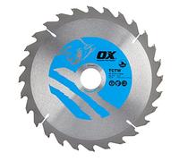 OX Wood Cutting Circular Saw Blade 210/30mm, 28 Teeth ATB