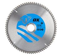 OX Wood Cutting Circular Saw Blade 216/30mm, 80 Teeth ATB