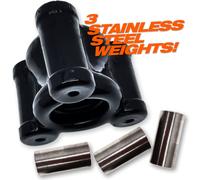 Oxballs Heavy Squeeze Weighted Ballstretcher Black