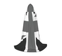 OXbnmm Bandiera nazionale del Regno Unito Adolescente Mantello Con Cappuccio Mantello Piccolo Cosplay Costume Strega Vampiro Mago Masquerade Ball Stage