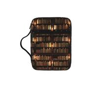 OXbnmm Custodia protettiva da viaggio per libri e libri da biblioteca, organizer da viaggio per diario, borsa portatile per libri da chiesa