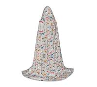 OXbnmm Hound Dog. Mantello con cappuccio per adolescente, piccolo, costume da strega, vampiro, mago, ballo in maschera