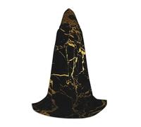 OXbnmm Nero Marmo Adolescente Mantello Con Cappuccio Mantello Piccolo Cosplay Costume Strega Vampiro Mago Masquerade Palla Palcoscenico