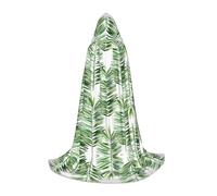 OXbnmm Palm Tree1 Mantello con cappuccio per adolescente, piccolo costume da strega, vampiro, mago, ballo in maschera