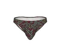 OXbnmm Programmatore Codice di programmazione Stampato Slip Bikini Uomo Morbido, Sexy Bulge Pouch Mutande, Stretch Vita Bassa Mutandine Maschili, Nero , L