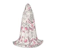 OXbnmm Romantico Parigi Farfalla Adolescente Mantello Con Cappuccio Piccolo Cosplay Costume Strega Vampiro Mago Masquerade Ball Stage