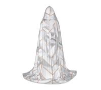 OXbnmm Rosa Gold Marble Design Adolescente Capo Con Cappuccio Mantello Piccolo Cosplay Costume Strega Vampiro Mago Masquerade Ballo Palcoscenico