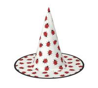 OXbnmm Stampa infinita con motivo maculato 2 confezioni da strega cappelli da strega per Halloween per giochi di ruolo alto 33 pollici palle mascherate cappello da donna