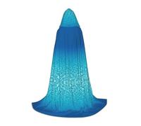 OXbnmm Tranquil Underwater Scenery Adolescente Mantello Con Cappuccio Mantello Piccolo Cosplay Costume Strega Vampiro Mago Masquerade Palla Palcoscenico