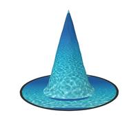 OXbnmm Tranquil Underwater Scenery Printing 2 Pack Witch Cappelli Halloween Per Giochi di Ruolo Alto 33 Pollici Palline Mascherate Cappello Donne