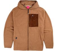 Oxbow - Giacca con cappuccio casual - Path Fullzip Hybrid Jacket Spice Brown Heather per Uomo - Taglia L - Marrone
