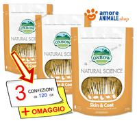 OXBOW Natural Science Supplements → SKIN & COAT - 120 gr - Cibo Complementare